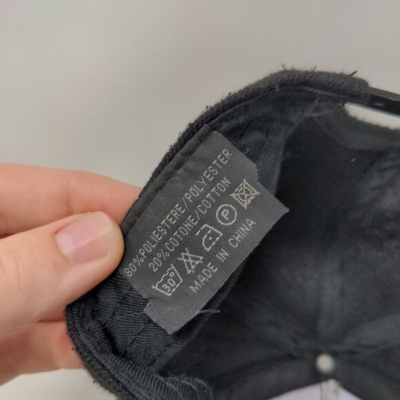 Sports Cap Snapback Hat Black One Size Adjustable Colorblock Damplush - Picture 7 of 8